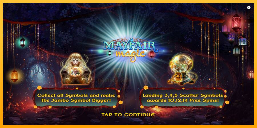 Mayfair Magic gaming machine for money, picture 1