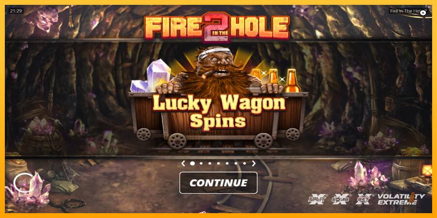 Fire in the Hole 2 gaming machine for money, picture 1