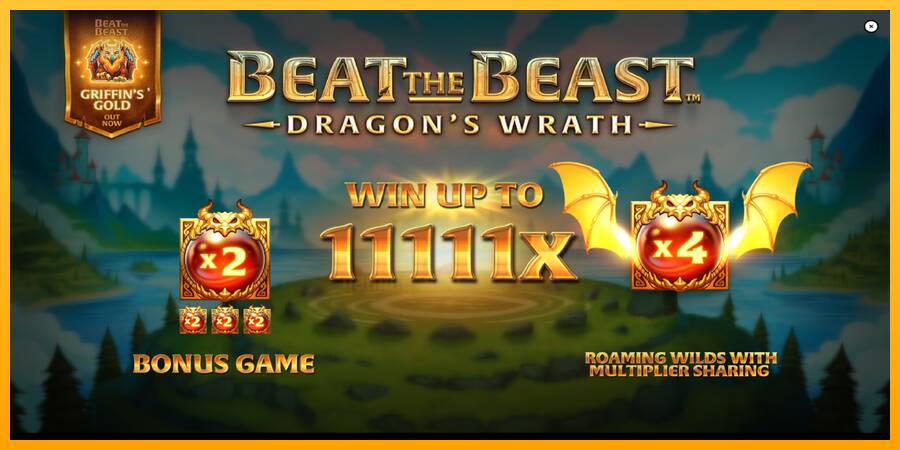 Beat the Beast Dragons Wrath gaming machine for money, picture 1