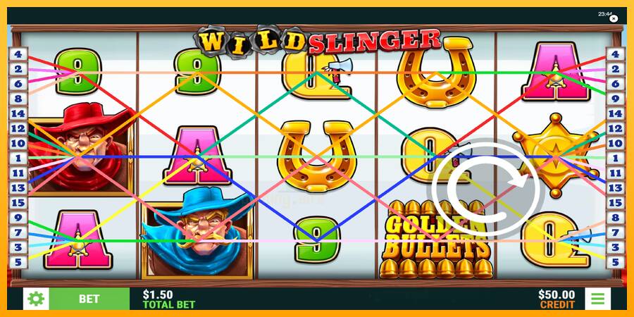 Wild Slinger gaming machine for money, picture 1