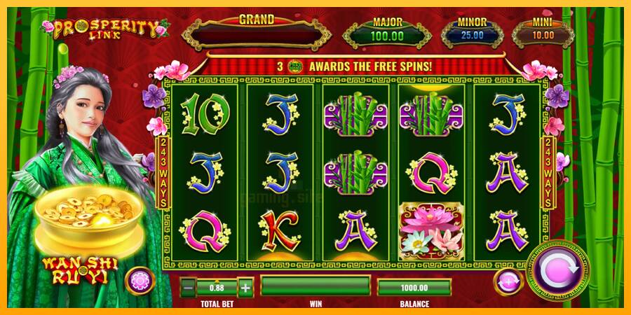 Prosperity Link - Wan Shi Ru Yi gaming machine for money, picture 2