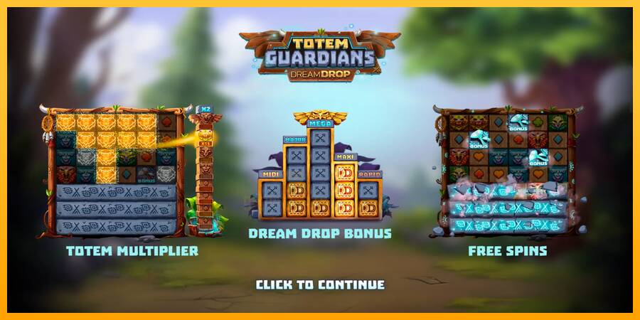 Totem Guardians Dream Drop gaming machine for money, picture 1