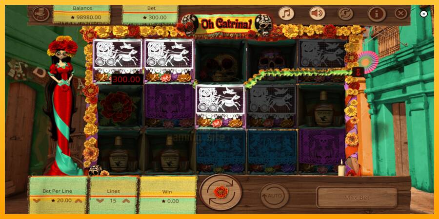 Oh Catrina gaming machine for money, picture 3