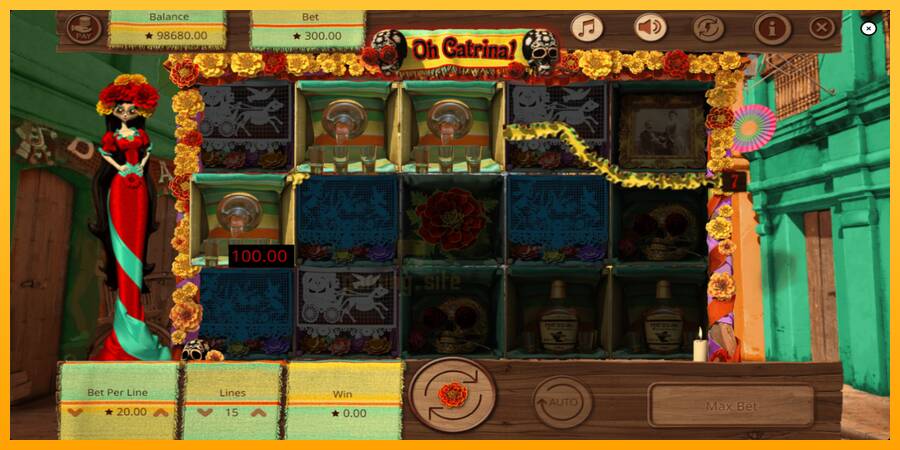 Oh Catrina gaming machine for money, picture 4