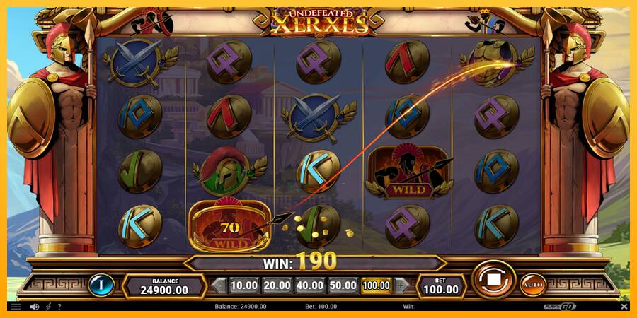 Undefeated Xerxes gaming machine for money, picture 3