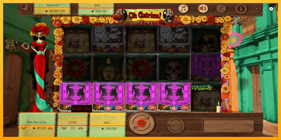 Oh Catrina gaming machine for money, picture 5