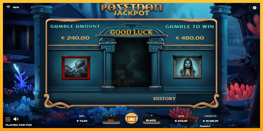 Poseidon Jackpot gaming machine for money, picture 3