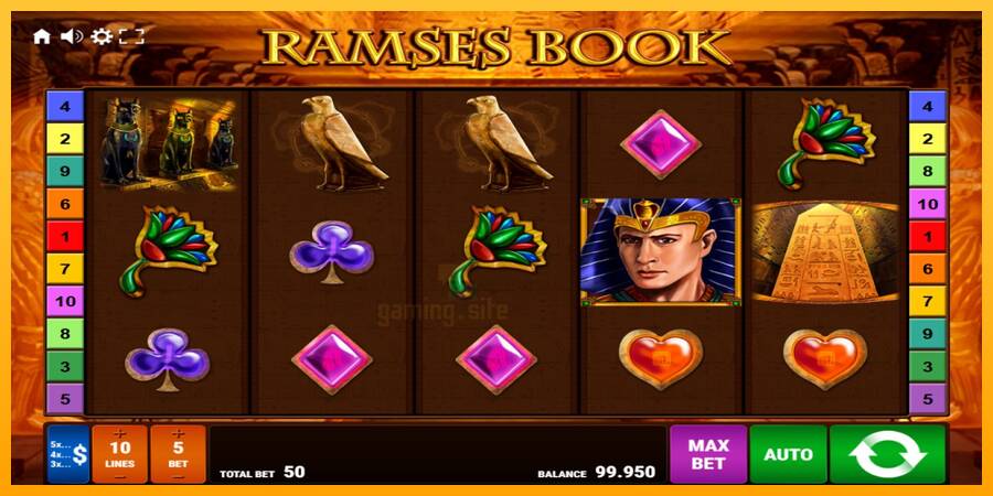 Ramses Book gaming machine for money, picture 1