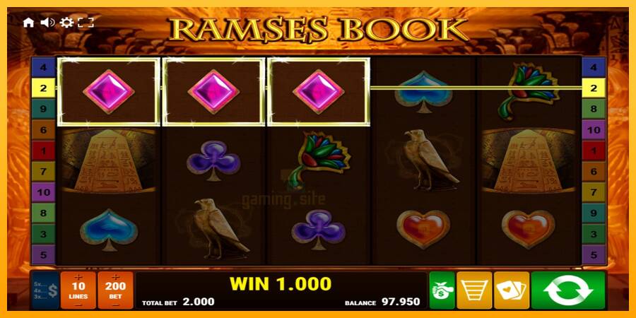 Ramses Book gaming machine for money, picture 2