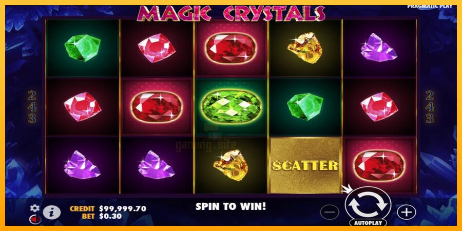 Magic Crystals gaming machine for money, picture 2