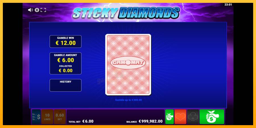 Sticky Diamonds gaming machine for money, picture 3