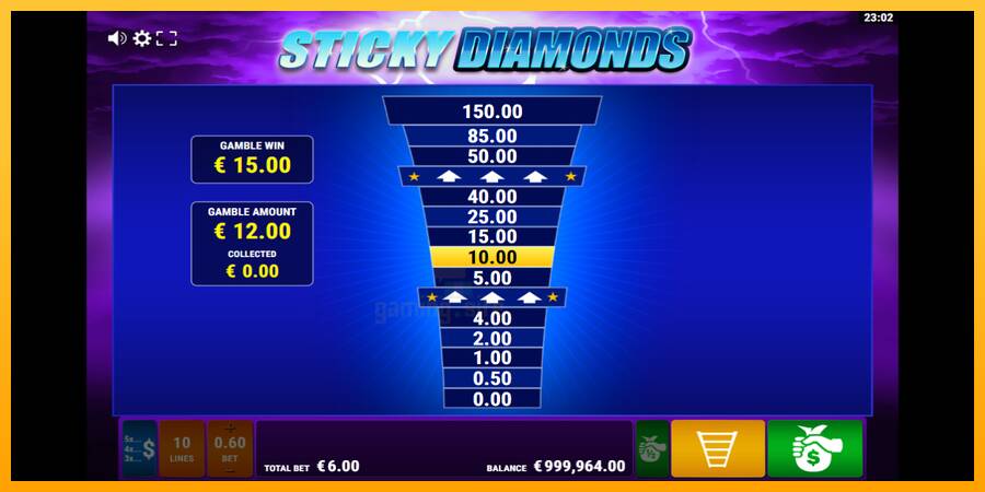 Sticky Diamonds gaming machine for money, picture 4