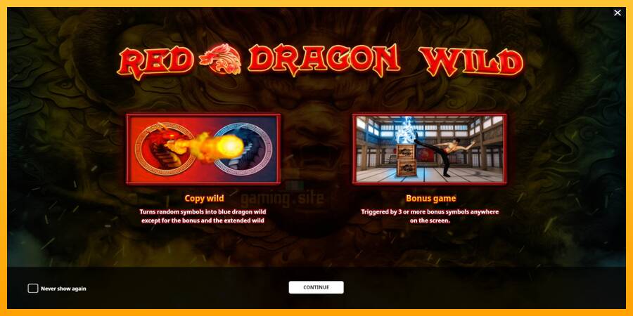 Red Dragon Wild gaming machine for money, picture 2