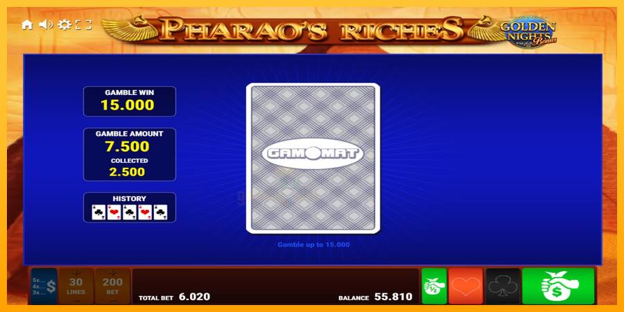 Pharaos Riches Golden Nights gaming machine for money, picture 5