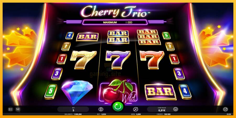 Cherry Trio gaming machine for money, picture 2