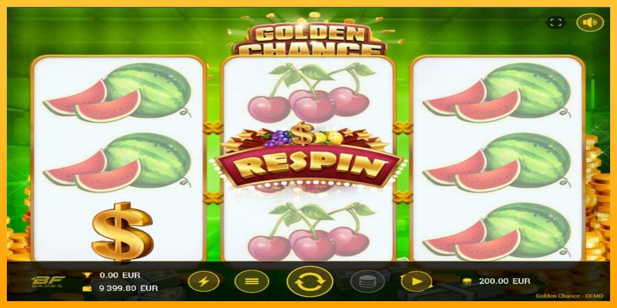 Golden Chance gaming machine for money, picture 2