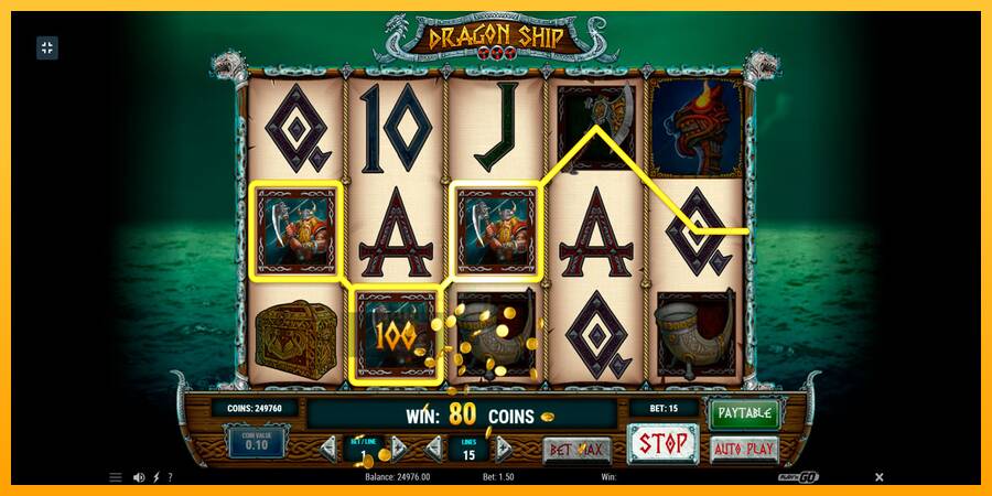 Dragon Ship gaming machine for money, picture 3