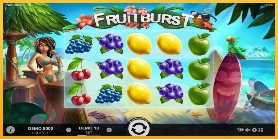 Fruitburst gaming machine for money, picture 1