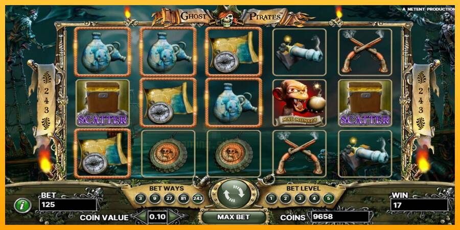 Ghost Pirates gaming machine for money, picture 2