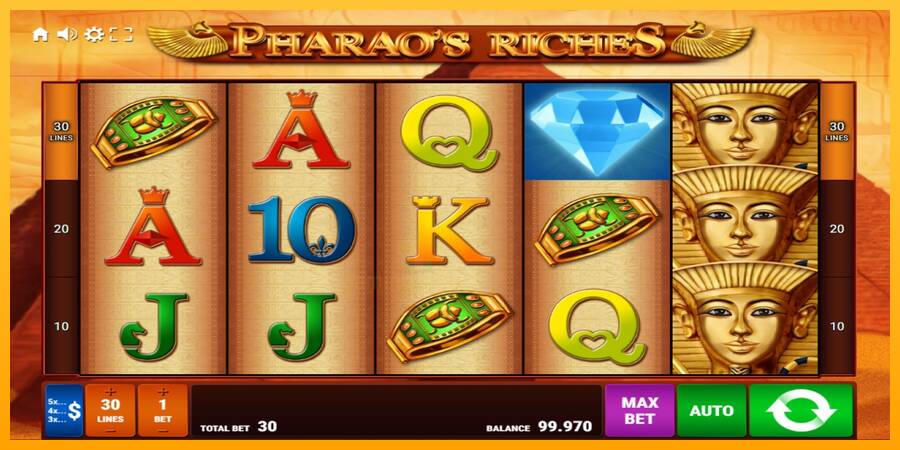 Pharaos Riches gaming machine for money, picture 1