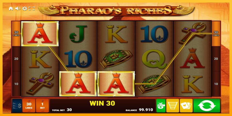 Pharaos Riches gaming machine for money, picture 2