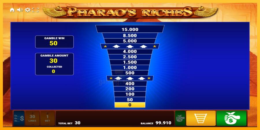 Pharaos Riches gaming machine for money, picture 3