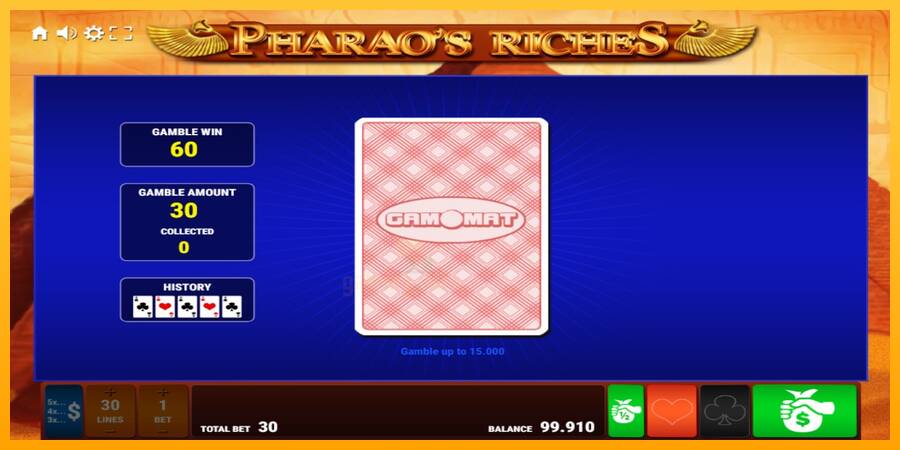 Pharaos Riches gaming machine for money, picture 4