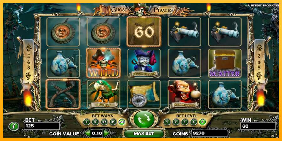 Ghost Pirates gaming machine for money, picture 3