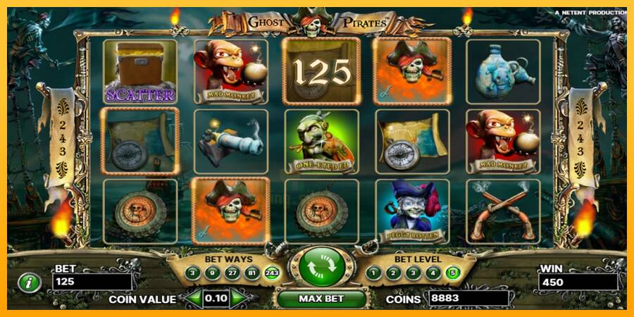 Ghost Pirates gaming machine for money, picture 4