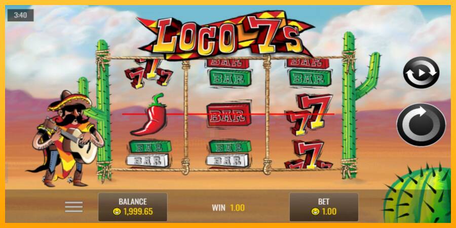 Loco 7s gaming machine for money, picture 1