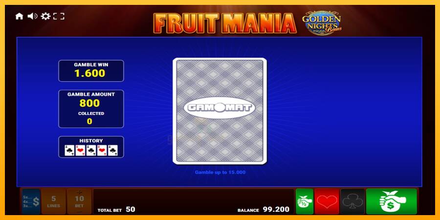 Fruit Mania Golden Nights gaming machine for money, picture 4