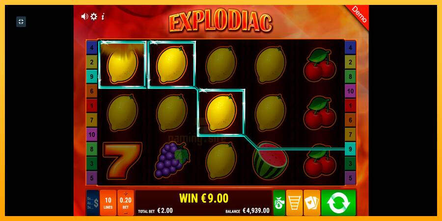 Explodiac gaming machine for money, picture 3