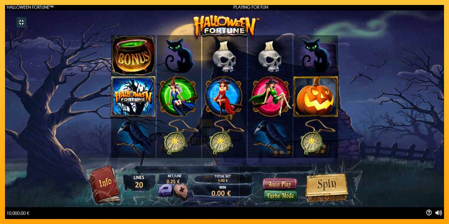 Halloween Fortune gaming machine for money, picture 1