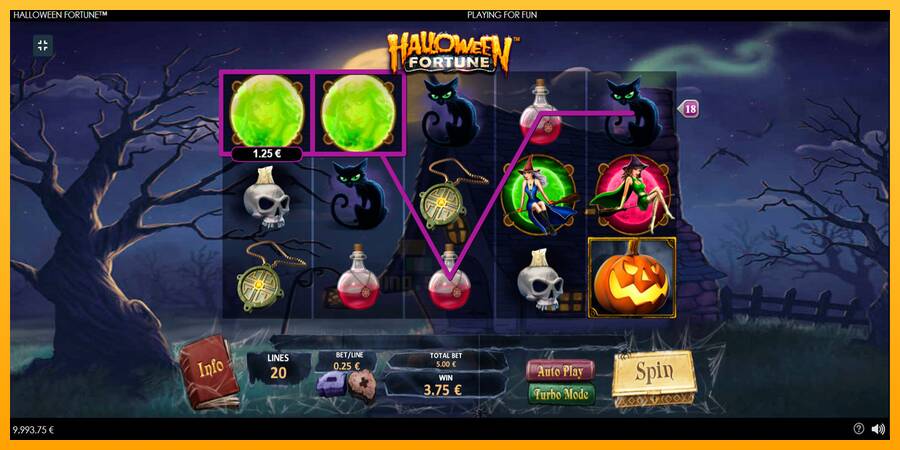 Halloween Fortune gaming machine for money, picture 2