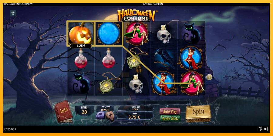 Halloween Fortune gaming machine for money, picture 3