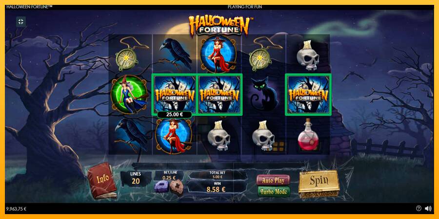 Halloween Fortune gaming machine for money, picture 5