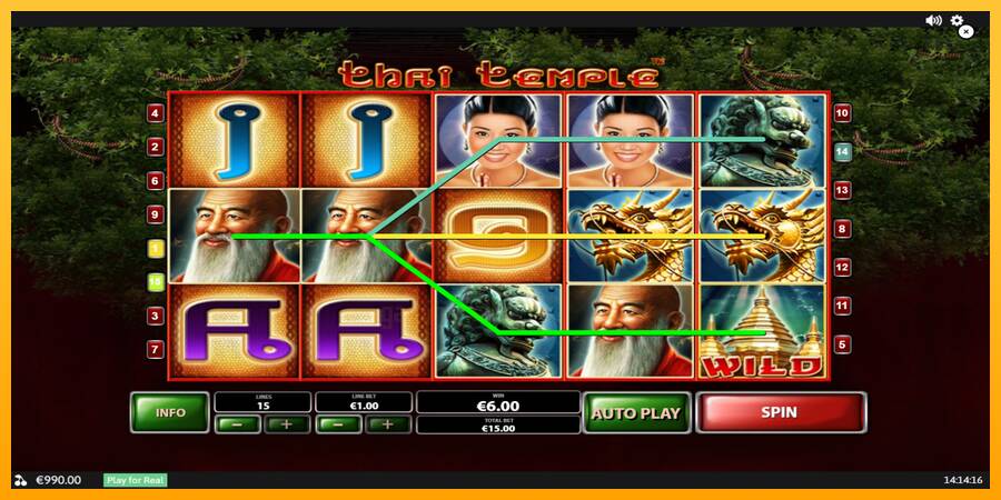 Thai Temple gaming machine for money, picture 3