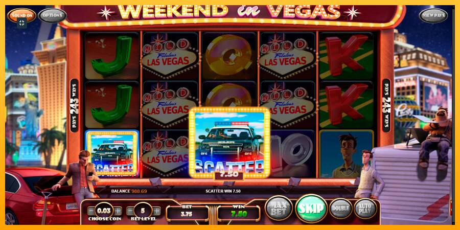 Weekend In Vegas gaming machine for money, picture 4