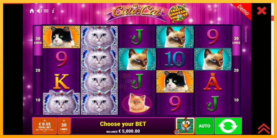 Cutie Cat gaming machine for money, picture 2