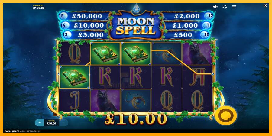 Moon Spell gaming machine for money, picture 3