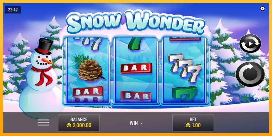 Snow Wonder gaming machine for money, picture 1