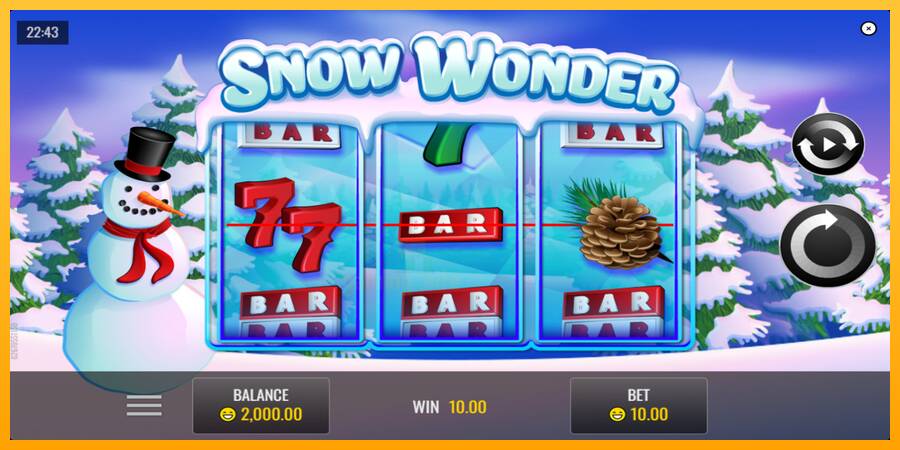 Snow Wonder gaming machine for money, picture 2