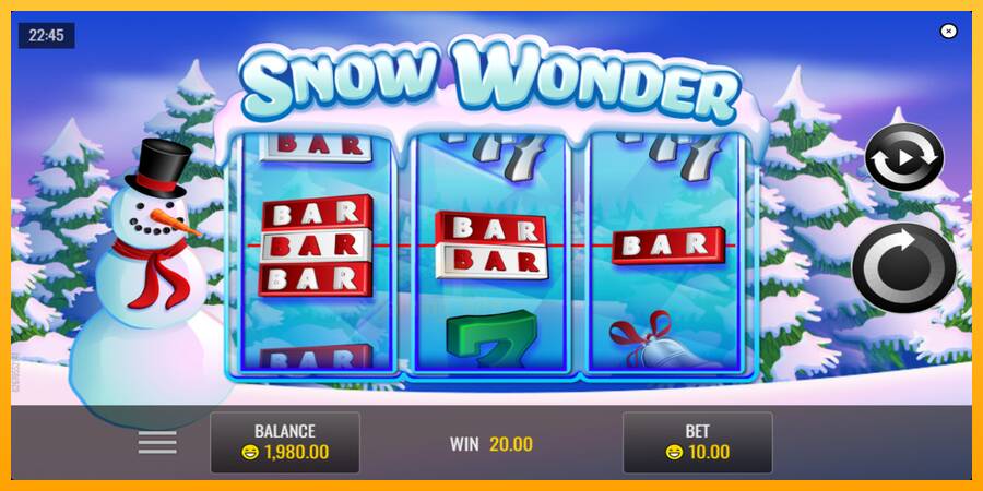 Snow Wonder gaming machine for money, picture 3