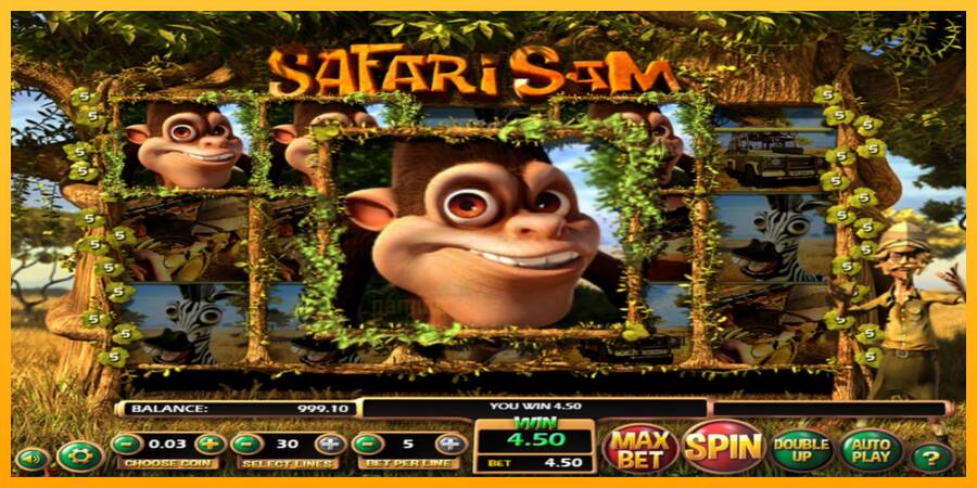 Safari Sam gaming machine for money, picture 3