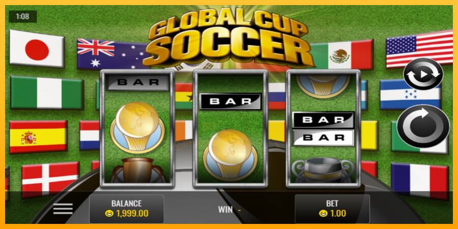 Global Cup Soccer gaming machine for money, picture 1