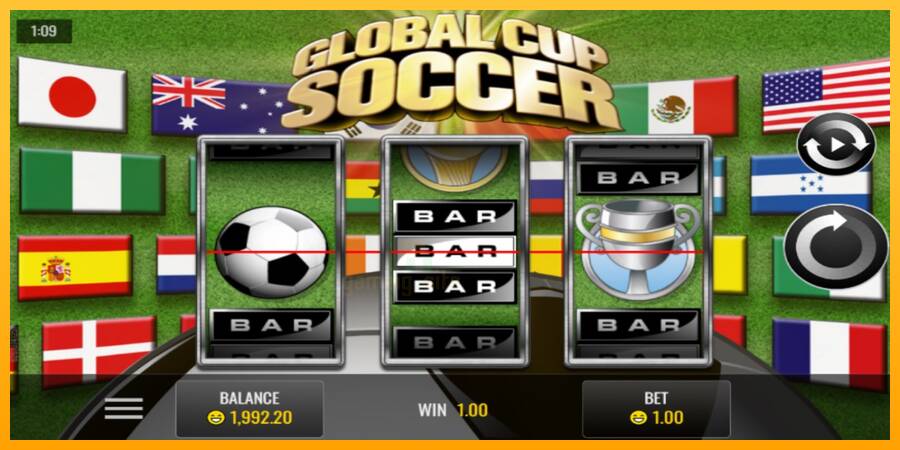 Global Cup Soccer gaming machine for money, picture 2