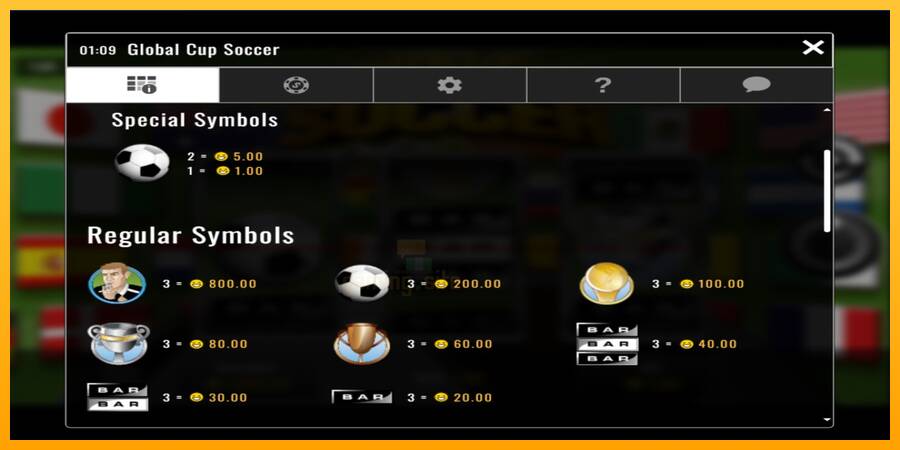 Global Cup Soccer gaming machine for money, picture 3