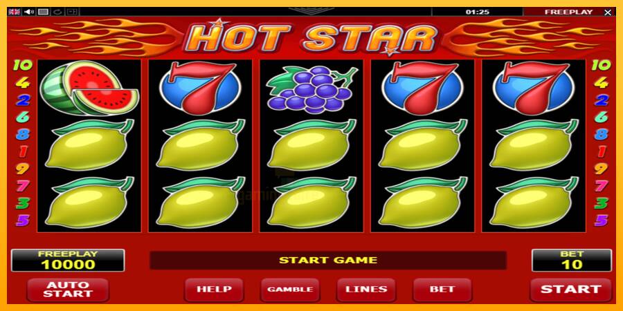 Hot Star gaming machine for money, picture 2