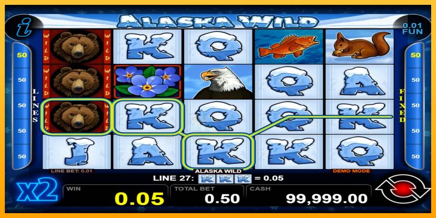 Alaska Wild gaming machine for money, picture 2