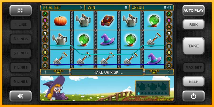 Pumpkin Fairy gaming machine for money, picture 1